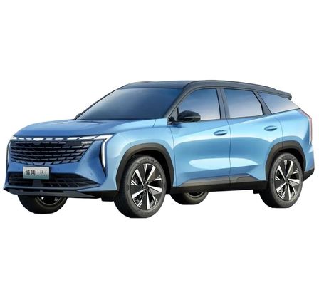 سعر جيد سيارة جيلي بويو الكهربائية L SUV ذات 5 مقاعد محمولة بالبنزين الهجينة 1.5T سرعة عالية خارجية مرآة العرض الخلفي أقصى طاقة 200-250PS الانترنت