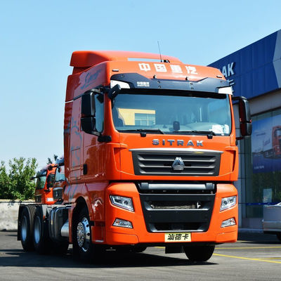 سعر جيد التحول إلى الأمام رقم 12 2024 0km Sinotruk Howo مستعمل 4x2 6x4 شاحنة جرار Sitrak G7 C7H شاحنة جرار Howo T7 A7 CNG LNG الانترنت