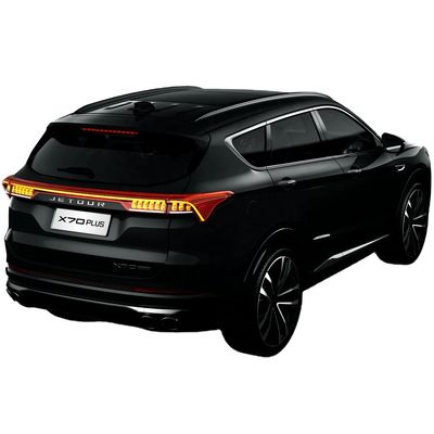 سعر جيد السرعة العالية Jetour X70plus سيارات SUV البنزينية مع نظام الفرامل القرصية الخلفية الأمامية ووزن الحافلة من 1000kg-2000kg الانترنت