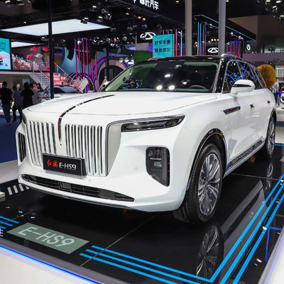 سعر جيد 2024 سبعة مقاعد الطاقة السيارة الكهربائية هونغ تشي E-Hs9 النسخة الرائدة المتعة نوع البطارية بطارية الليثيوم الثالثة الانترنت