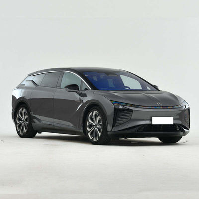 سعر جيد 2023 HiPhi X سيارة كهربائية 550 كم نطاق كهربائي نقي 6 مقاعد علبة تروس واحدة مع تكييف الهواء الانترنت