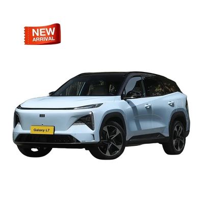 سعر جيد جيلي غالاكسي L7 2023 بيع ساخن جديد جيلي غالاكسي L7 سوبر هيبريد SUV 1.5T PHEV 115km مركبات الطاقة الجديدة في المخزون الانترنت