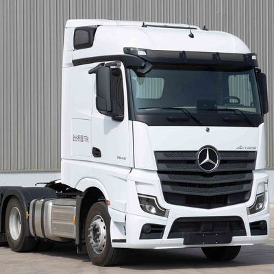 سعر جيد 2023 2024 مرسيدس بنز أكتروس 6 * 4 510Hp شاحنة جرار نصف صف للنقل السريع قطاع السوق الساخنة الانترنت