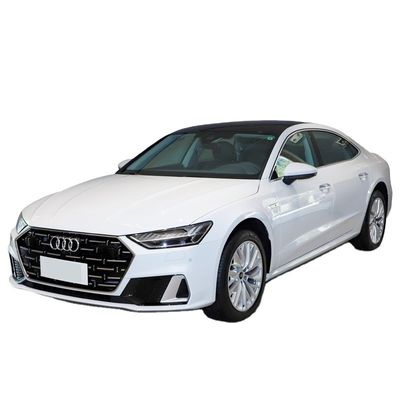 سعر جيد سيارات البنزين السيارات البنزينية SUV Sedan AU-DI A7L 3.0T 340HP V6 سيارة البنزين مع تعليق الأمامي متعدد الروابط ونظام التوجيه الكهربائي الانترنت