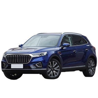 سعر جيد 2023 هونغ تشي HS5 5 مقاعد SUV سيارة البنزين مع سقف شمسي بانورامي ونظام مكابح القرص الأمامي والقرص الخلفي الانترنت