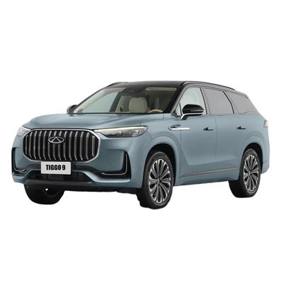 سعر جيد 2024 شيري تيجو 9 SUV متوسطة الحجم سيارة البنزين علبة التروس التلقائية القيادة اليسرى التحكم في سرعة القيادة 7 مقاعد TPMS مدرجة الانترنت
