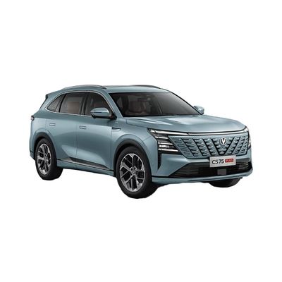سعر جيد سعة خزان الوقود 50-80L 2025 تشانجان CS75 PLUS 1.5T SUV IACC ABS EBA جلد داكن R19 محرك العجلات الأمامية صورة 360 درجة الانترنت