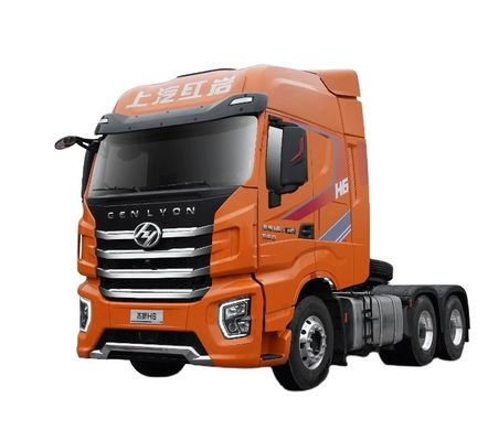 سعر جيد SAIC هونغيان جيشي 25T 6X4 شاحنة جرار كهربائي للشاحنات الثقيلة شاحنة كهربائية طاقة 250 كيلوواط في عام 2023 الانترنت
