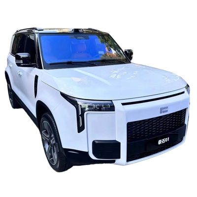 سعر جيد 2024 قطبية الحجر 01 الطاقة المركبات بايك جيشي 01 PHEV الكهربائية SUV EV سيارة 6/7 مقاعد الهجينة EV مركبة بطارية نوع الليثيوم الانترنت