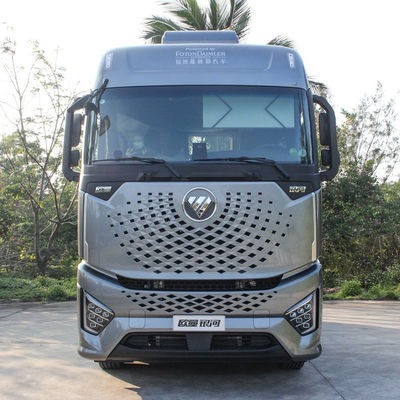 سعر جيد فوتون أومن غالاكسي AMT جرار 12 AMT Gear Diesel مقعدين 6x4 6x2 يورو ستة جرارات مع كاميرا ونظام توجيه ZF8118 الانترنت
