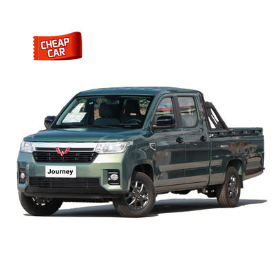 سعر جيد 2021 WULING Journey 1.5L علبة التروس اليدوية شاحنة البنزين مع 99ps أقصى عزم دوران الكاميرا الجلد الكهربائي Q45 R14 الانترنت