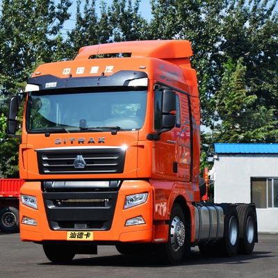 سعر جيد النافذة اليدوية الشاحنة الوطنية الثقيلة SITRAK C9H C7h G7 800hp Sitrak جرار شاحنة 6X4 4x2 10 AMT جرار تلقائي الانترنت