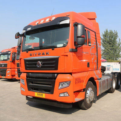 سعر جيد كامينز موتور 2024 سيتراك جي 7 شاحنة ثقيلة 6 * 4 قيادة اليد اليسرى 6 × 4 يورو V 430HP 0km شاحنة جرار مستعملة للأداء الانترنت