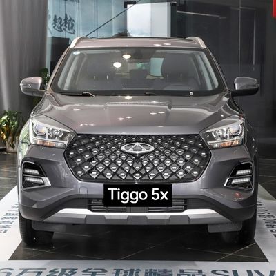 سعر جيد تشيري تيغو 5x البنزين الغاز سيارة سيارات ذات سعة صغيرة 1.5L CVT يدوية 175km/h 120hp الوقود البنزين TPMS نظام مراقبة ضغط الإطارات السيارة الانترنت