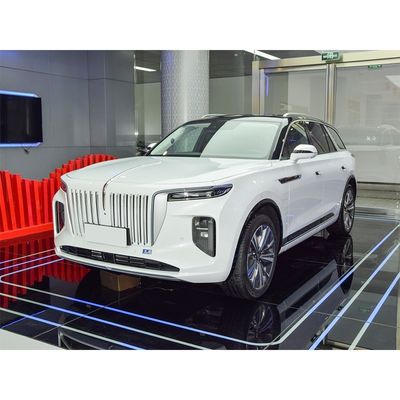 سعر جيد طراز هونغچي E-hs9 SUV كهربائي سبعة مقاعد سيارة تشونغ تشينغ كهربائية بمدى 690 كم وشحن سريع إلى 80٪ في 0.8 ساعة الانترنت