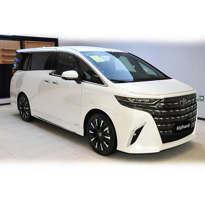 سعر جيد 2023 تويوتا ألفارد 2.5L الذكية الهجينة مزدوجة النسخة الذهبية MPV علبة التروس التلقائية اليسار AWD نسيج 0km سيارة مستعملة مع الميزات الانترنت