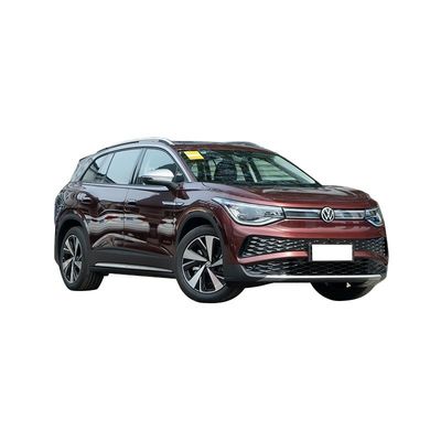 سعر جيد سيارة كهربائية صغيرة Vw ID6 2023 EV RHD سيارة ذات سبعة مقاعد كهربائية و بطارية ليتيم ثالثية في الخارج الأبيض الانترنت