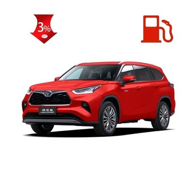 سعر جيد 2023 GAC TO-YOTA Highlander مركبة كهربائية هجينة 2.5T 192 حصان مكيف هواء أوتوماتيكي 7 مقاعد الكبار فاخرة متوسط SUV الانترنت