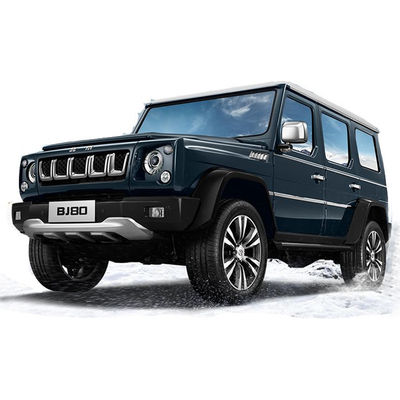 سعر جيد BJ80 2024 سيارات وقود وقود أوتوماتيكية 2.3T SUV متوسطة الكبيرة مع ESC وبكين LED Electric Leather Turbo Dark Multi-function الانترنت